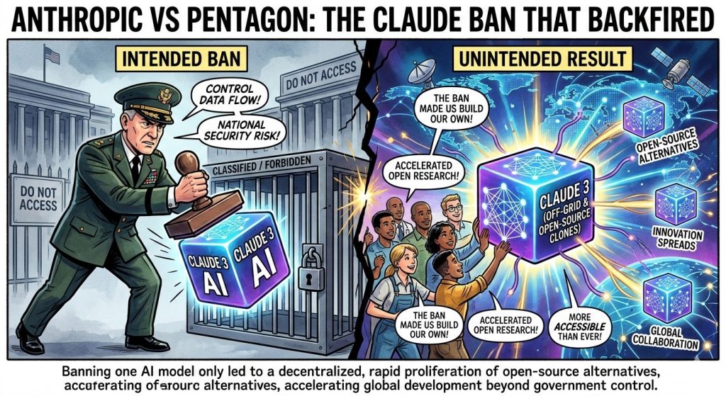image of Anthropic vs Pentagon: The Claude Ban That Backfired - HelloExpress - 5