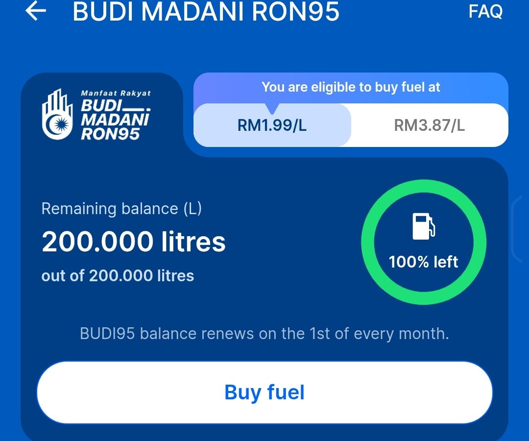 image of BUDI95 Fuel Subsidy Changes Take Effect April 1 — 200L Quota, CCTV Enforcement, Foreign Card Restrictions - HelloExpress - 1