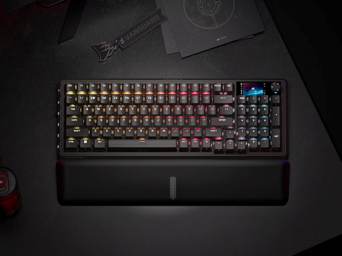 image of CORSAIR VANGUARD 96 Wireless Gaming Keyboard Launches - HelloExpress - 1