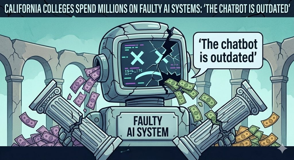 California Community Colleges Spend $500K Yearly on AI Chatbots That Can't Even Name Their Own President 2 image of California Community Colleges Spend $500K Yearly on AI Chatbots That Can't Even Name Their Own President - HelloExpress - 2