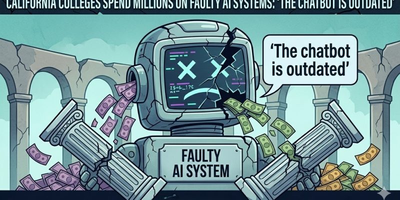image of California Community Colleges Spend $500K Yearly on AI Chatbots That Can't Even Name Their Own President - HelloExpress - 1