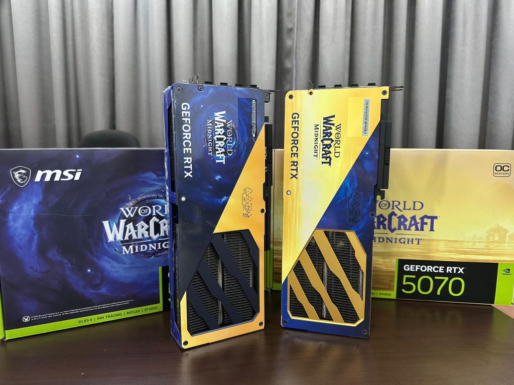 MSI x World of Warcraft RTX 5070: Light and Void Editions 5 image of MSI x World of Warcraft RTX 5070: Light and Void Editions - HelloExpress - 5