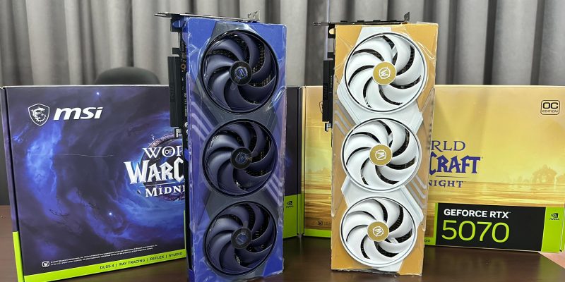 image of MSI x World of Warcraft RTX 5070: Light and Void Editions - HelloExpress - 1