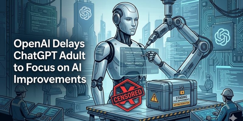 image of OpenAI Delays ChatGPT Adult Mode to Focus on AI Improvements - HelloExpress - 1