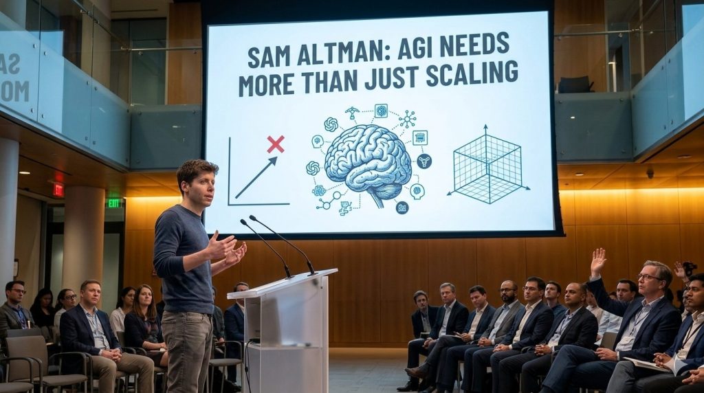 image of Sam Altman Concedes AGI Needs More Than Just Scaling — And That's a Big Deal - HelloExpress - 2