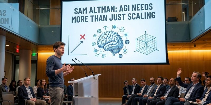 image of Sam Altman Concedes AGI Needs More Than Just Scaling — And That's a Big Deal - HelloExpress - 1