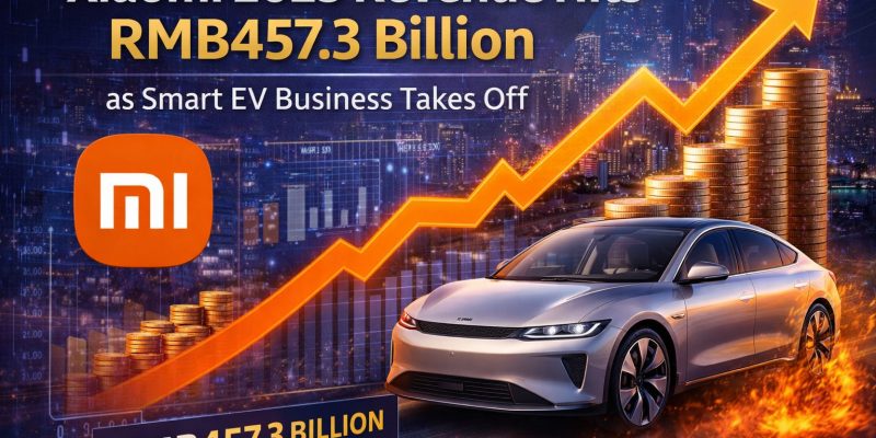 image of Xiaomi 2025 Revenue Hits RMB457.3 Billion as Smart EV Business Takes Off - HelloExpress - 1