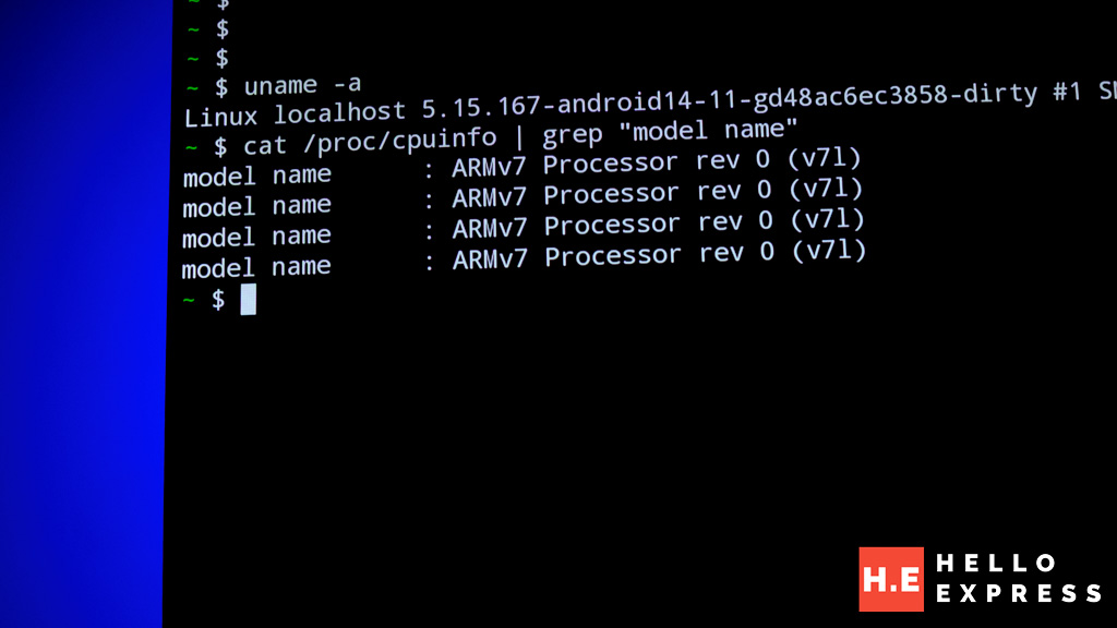 Linux with Termux on Xiaomi TV AA Pro 55"