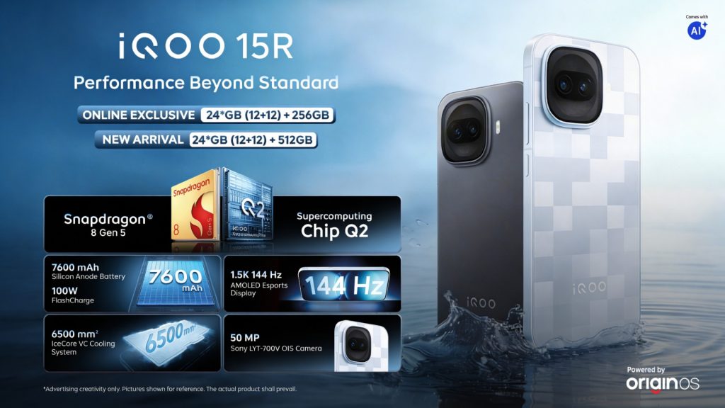 iQOO 15R Brings 'Performance Trio' to Malaysian Gaming: RM2,499 5 image of iQOO 15R Brings 'Performance Trio' to Malaysian Gaming: RM2,499 - HelloExpress - 5