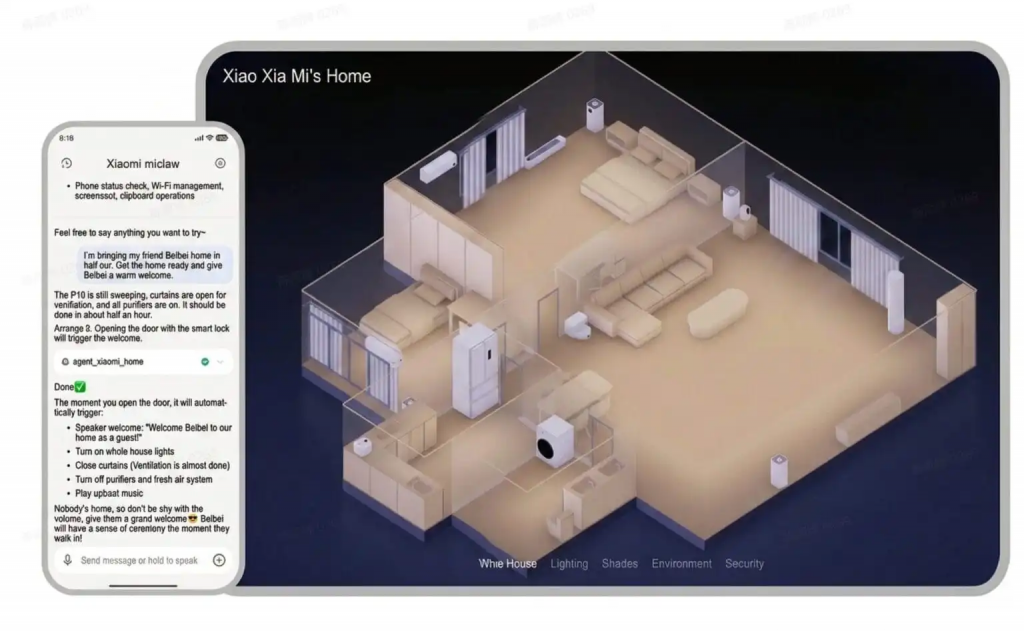 Xiaomi Miclaw: The AI That Does Everything For You Is Now in Beta 4 image of Xiaomi Miclaw: The AI That Does Everything For You Is Now in Beta - HelloExpress - 4