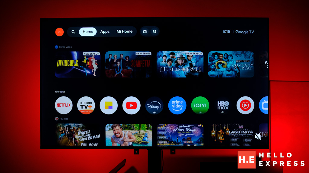 The RM1500 Xiaomi TV A Pro 55" is a good TV