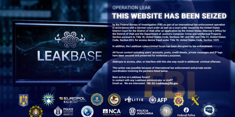 image of FBI and Europol Dismantle LeakBase Hacking Forum - HelloExpress - 1