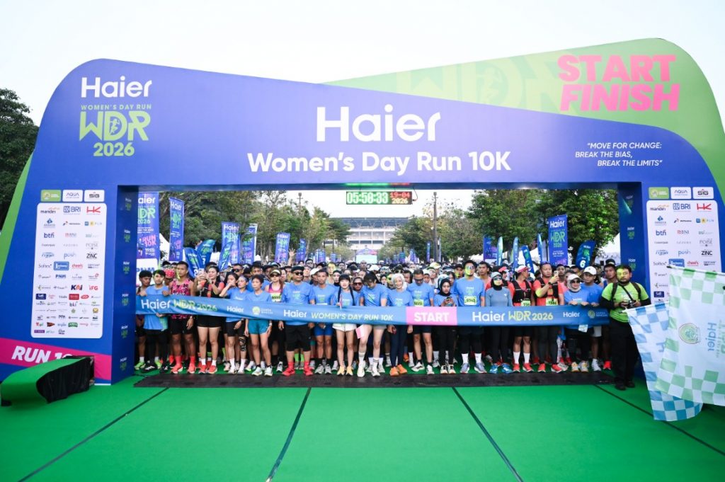 image of Haier Malaysia Supports HAIER Women's Day Run 2026 — Southeast Asia Marathon Finals in Jakarta - HelloExpress - 3