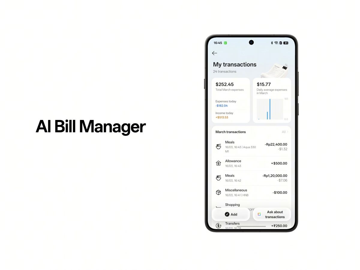 image of OPPO Find X9 Ultra Brings ColorOS 16 AI Features to Life — Mind Space, Bill Manager, Cross-Ecosystem Sharing - HelloExpress - 1