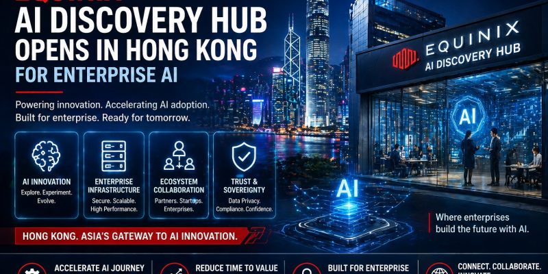 image of Equinix AI Discovery Hub Opens in Hong Kong for Enterprise AI - HelloExpress - 1