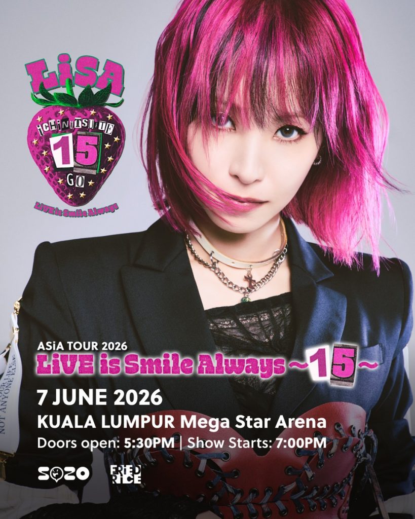 image of LiSA Brings "LiVE is Smile Always～15～" to Kuala Lumpur — First Solo Show in Malaysia - HelloExpress - 3