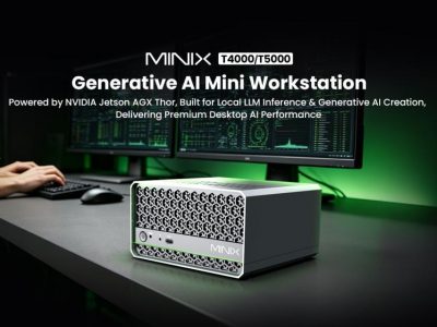 image of MINIX Launches T4000 and T5000 Generative AI Mini Workstation — NVIDIA Blackwell, Local LLM Inference Up to 70B Parameters - HelloExpress - 24