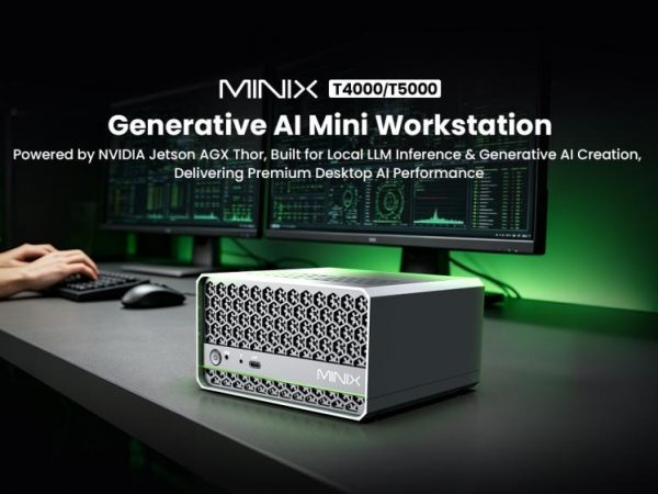 image of MINIX Launches T4000 and T5000 Generative AI Mini Workstation — NVIDIA Blackwell, Local LLM Inference Up to 70B Parameters - HelloExpress - 12