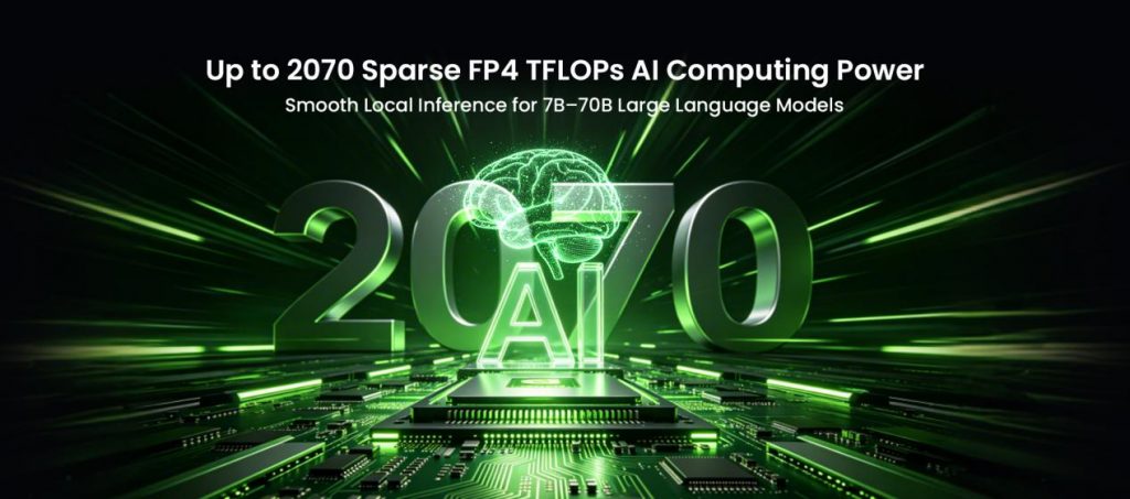 image of MINIX Launches T4000 and T5000 Generative AI Mini Workstation — NVIDIA Blackwell, Local LLM Inference Up to 70B Parameters - HelloExpress - 4