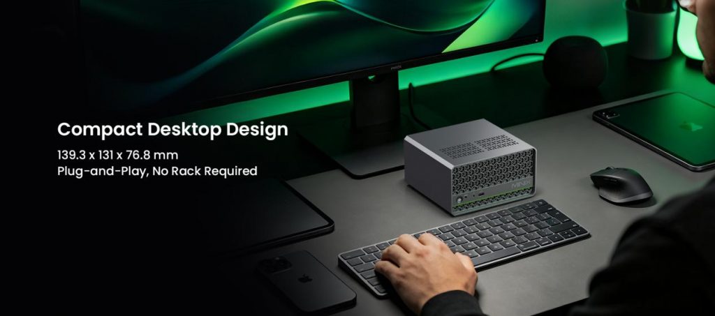 image of MINIX Launches T4000 and T5000 Generative AI Mini Workstation — NVIDIA Blackwell, Local LLM Inference Up to 70B Parameters - HelloExpress - 7