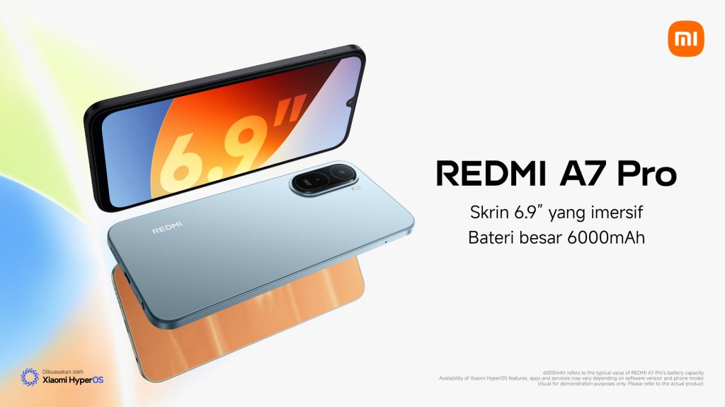 image of Xiaomi Redmi A7 Pro Launches in Malaysia — 6.9" Display, 6000mAh Battery, HyperOS 3 Debut - HelloExpress - 6
