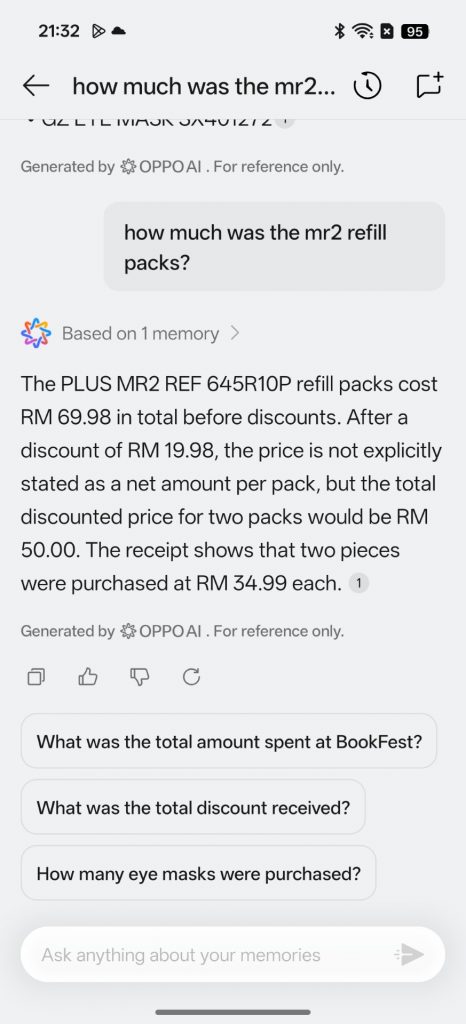 image of I Stored Concerts, Receipts, Medical Records, and Shopping Events in OPPO Mind Space. Here’s How It Handled Each One. - HelloExpress - 10