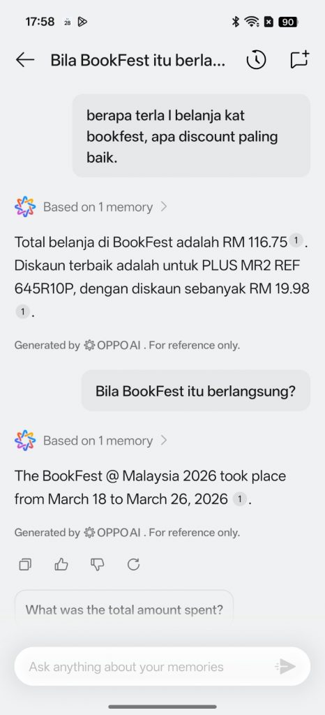 image of Does OPPO Mind Space Understand Bahasa Malaysia and Chinese? We Tested It Thoroughly. - HelloExpress - 7