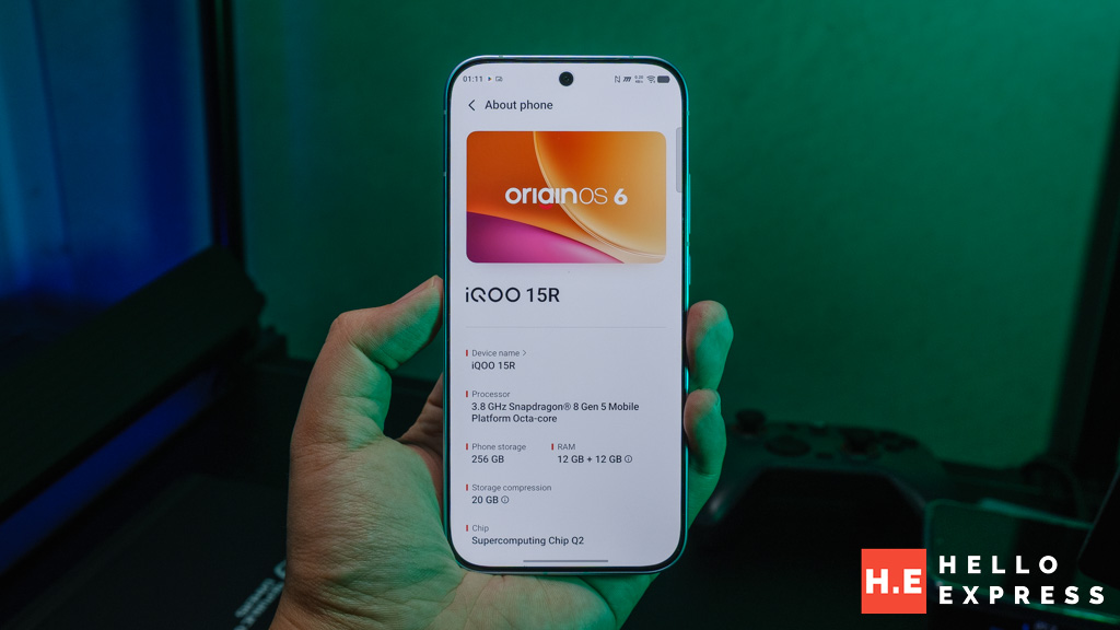 iQOO 15R Review: Flagship Chip, Marathon Battery — The Gaming Phone That Thinks It's a Work Phone 27 image of iQOO 15R Review: Flagship Chip, Marathon Battery — The Gaming Phone That Thinks It's a Work Phone - HelloExpress - 27