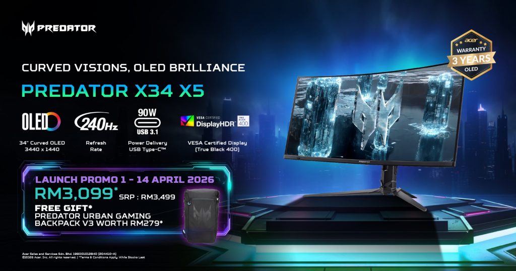 image of Acer Launches 500Hz Gaming Monitors in Malaysia — OLED Meets Esports Speed - HelloExpress - 7