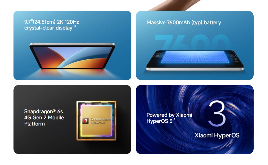 image of Xiaomi REDMI Pad 2 9.7 Series Debuts in Malaysia — Slim, Powerful Entertainment Tablet Under RM1,000? - HelloExpress - 9