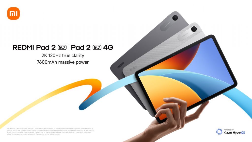 image of Xiaomi REDMI Pad 2 9.7 Series Debuts in Malaysia — Slim, Powerful Entertainment Tablet Under RM1,000? - HelloExpress - 3