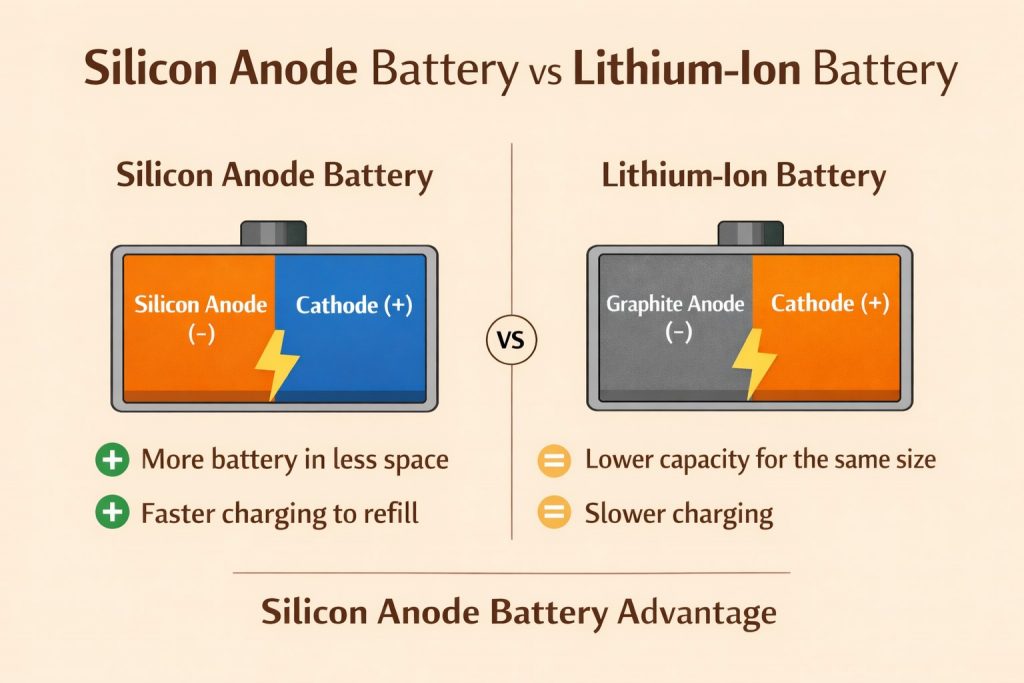 7600mAh: What iQOO's Silicon Anode Battery Actually Means and Whether It Matters 9 silicon anode battery