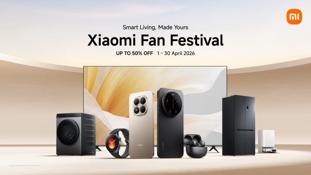 image of Xiaomi Fan Festival 2026 Kicks Off — "Smart Living, Made Yours" with Up to RM18,888 in Prizes - HelloExpress - 2