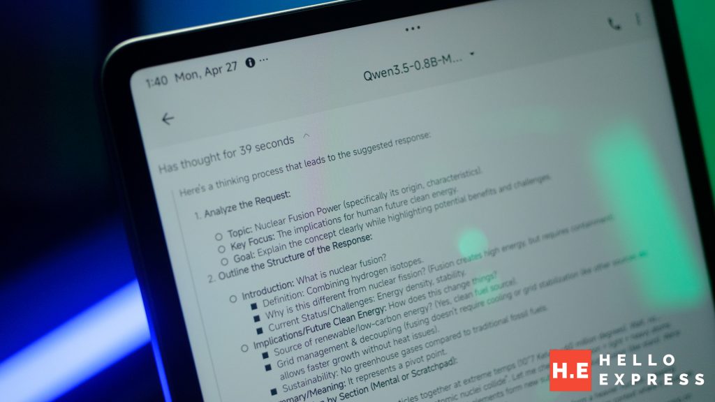 Xiaomi Pad 8 Pro Local LLM