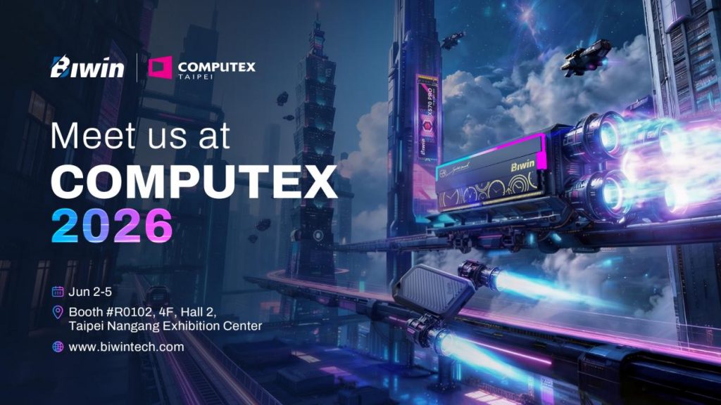 image of Biwin Unveils World's First VPG800 CFexpress Card and Ultra-Compact NVMe Solutions at COMPUTEX 2026 - HelloExpress - 2