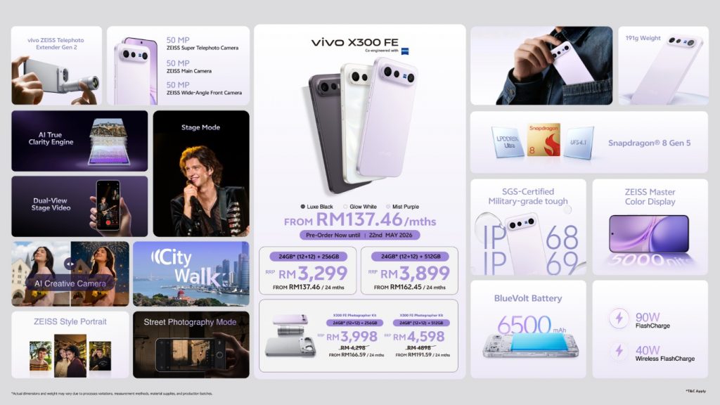 image of vivo X300 FE: Malaysia's New Lightweight Flagship Redefines Concert Photography Without the Compromise - HelloExpress - 7