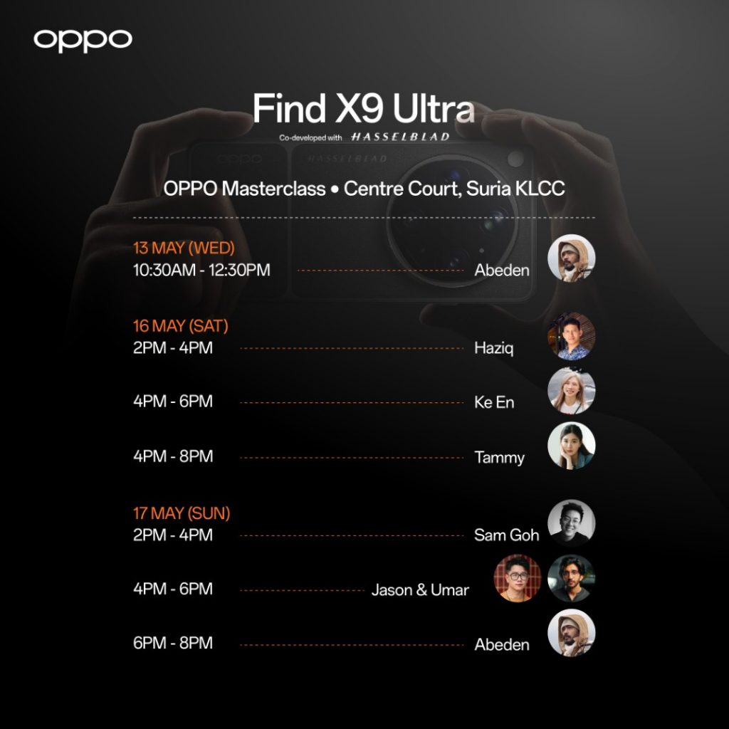 image of OPPO Studio Pop Up Roadshow Brings Find X9 Ultra's Camera Power to the Masses - HelloExpress - 6
