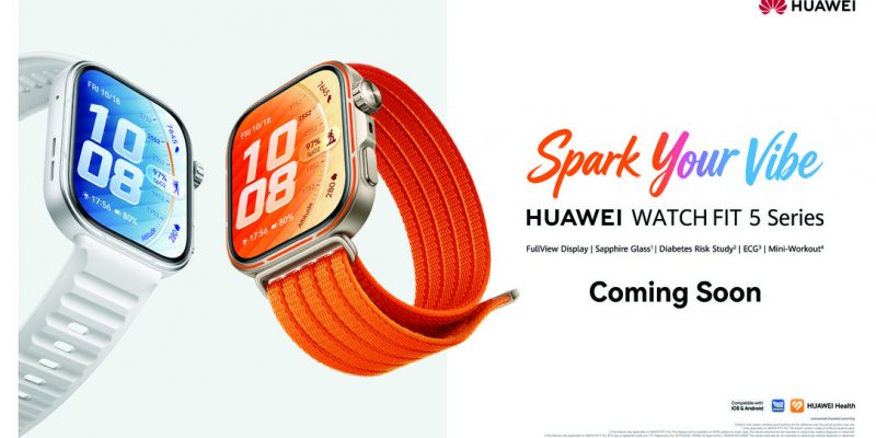 image of Now Is Your Spark: Huawei Launches WATCH FIT 5 Series And WATCH ULTIMATE DESIGN Spring Edition For Malaysia - HelloExpress - 1
