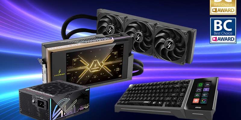 MSI Sweeps COMPUTEX 2026: Four Best Choice Awards Headlined by RTX 5090 LIGHTNING Z Gold 1 image of MSI Sweeps COMPUTEX 2026: Four Best Choice Awards Headlined by RTX 5090 LIGHTNING Z Gold - HelloExpress - 1