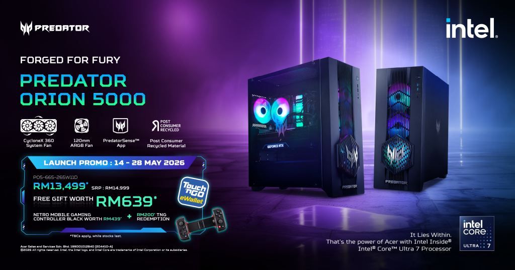 image of Acer Malaysia Kasi Onz the Heat with New Gaming Lineup - HelloExpress - 5