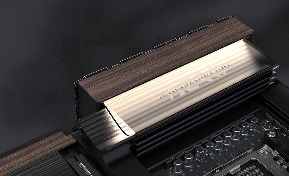 GIGABYTE X870E AERO X3D DARK WOOD Redefines What a Motherboard Can Look Like 6 image of GIGABYTE X870E AERO X3D DARK WOOD Redefines What a Motherboard Can Look Like - HelloExpress - 5