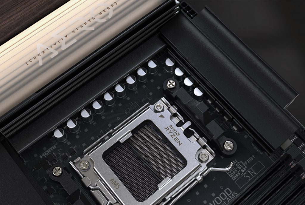 GIGABYTE X870E AERO X3D DARK WOOD Redefines What a Motherboard Can Look Like 7 image of GIGABYTE X870E AERO X3D DARK WOOD Redefines What a Motherboard Can Look Like - HelloExpress - 6