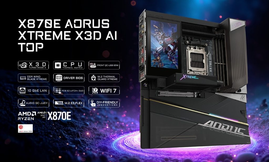 GIGABYTE Earns Four Red Dot Design Awards 2026 For Motherboard Lineup 5 image of GIGABYTE Earns Four Red Dot Design Awards 2026 For Motherboard Lineup - HelloExpress - 5