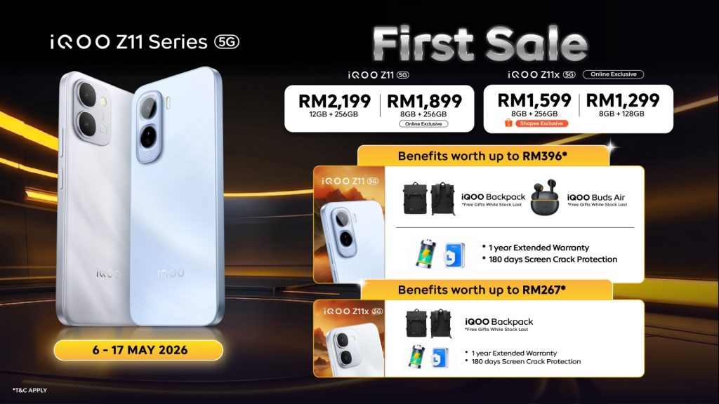 image of iQOO Z11 5G and iQOO Z11x 5G Malaysia Launch: Super Power, Super Calm - HelloExpress - 12