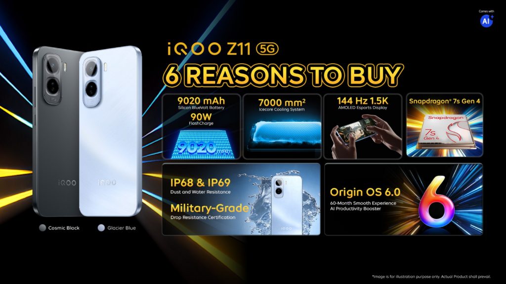 image of iQOO Z11 5G and iQOO Z11x 5G Malaysia Launch: Super Power, Super Calm - HelloExpress - 9