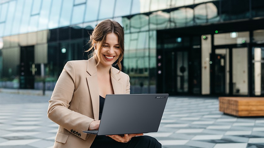 image of Acer Unveils TravelMate P6 14 AI — Sub-1kg Business Laptop with 30-Hour Battery - HelloExpress - 5