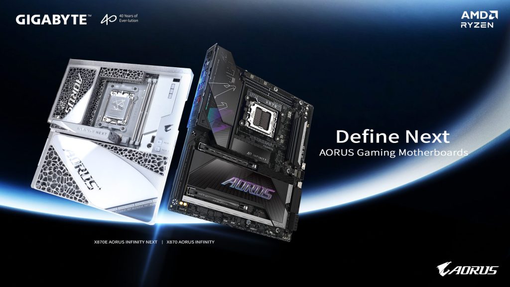 image of GIGABYTE Debuts 40th Anniversary X870E and X870 AORUS INFINITY Motherboards at COMPUTEX 2026 - HelloExpress - 2