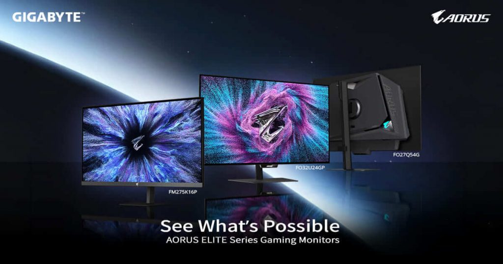 image of GIGABYTE Introduces AORUS ELITE Series Gaming Monitors with OLED and Mini LED Options - HelloExpress - 3