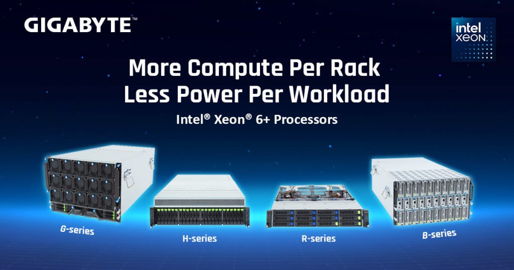 Giga Computing Adds Intel Xeon 6+ Support Across Server Lineup at COMPUTEX 2026 3 image of Giga Computing Adds Intel Xeon 6+ Support Across Server Lineup at COMPUTEX 2026 - HelloExpress - 3
