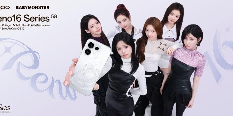 OPPO Reno16 Series with BABYMONSTER K-pop group